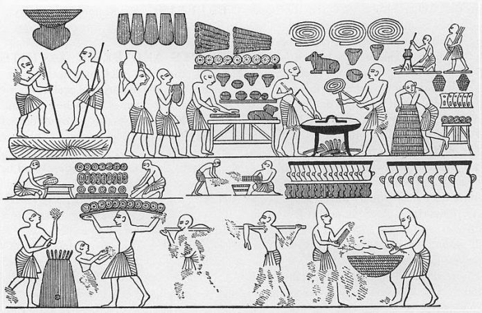 ancient bread making