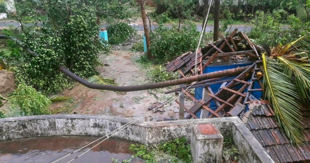 Gaja cyclone, Tamilnadu